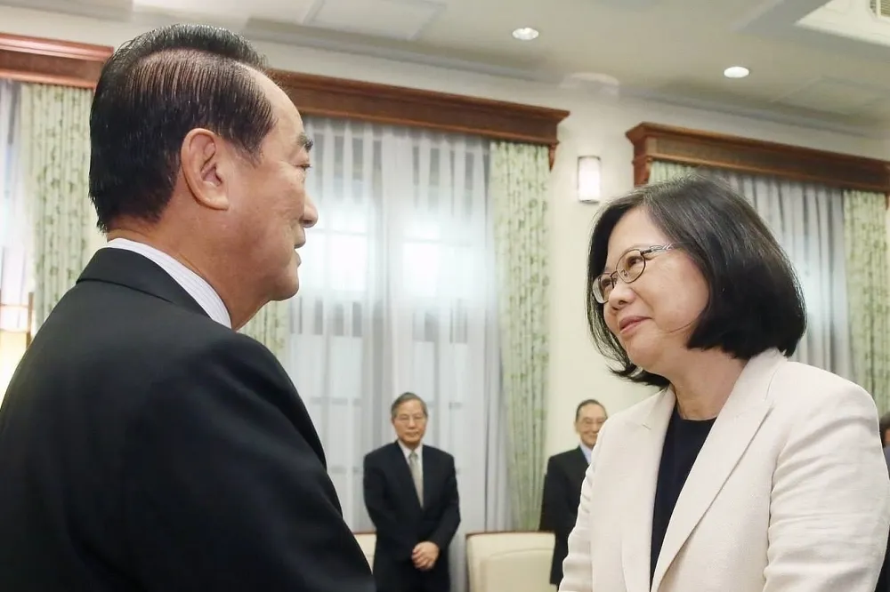 宋楚瑜贊同協商一國兩制　蔡英文酸：我們選的是總統不是省長