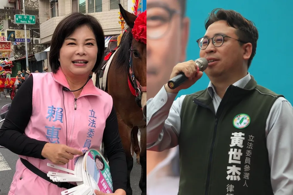 【2現任綠委落馬】台南桃園初選民調出爐　賴惠員及黃世杰出線