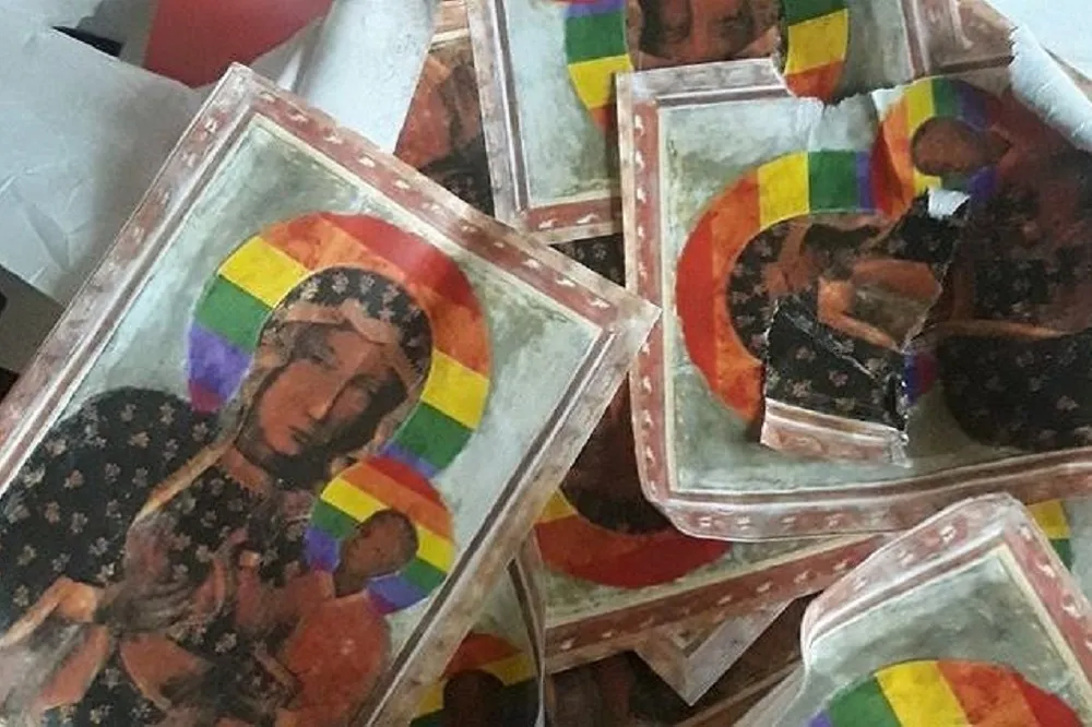 「LGBT在威脅國家」　波蘭張貼聖母瑪莉亞「彩虹旗」海報遭判違法