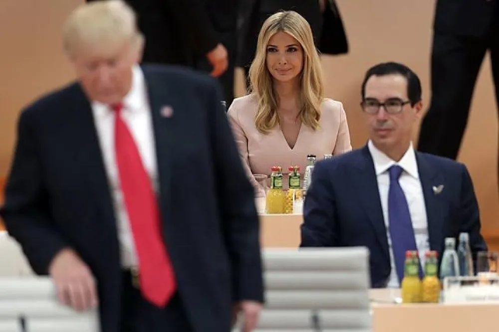 G20峰會代坐川普位置　伊凡卡受抨不符外交禮節