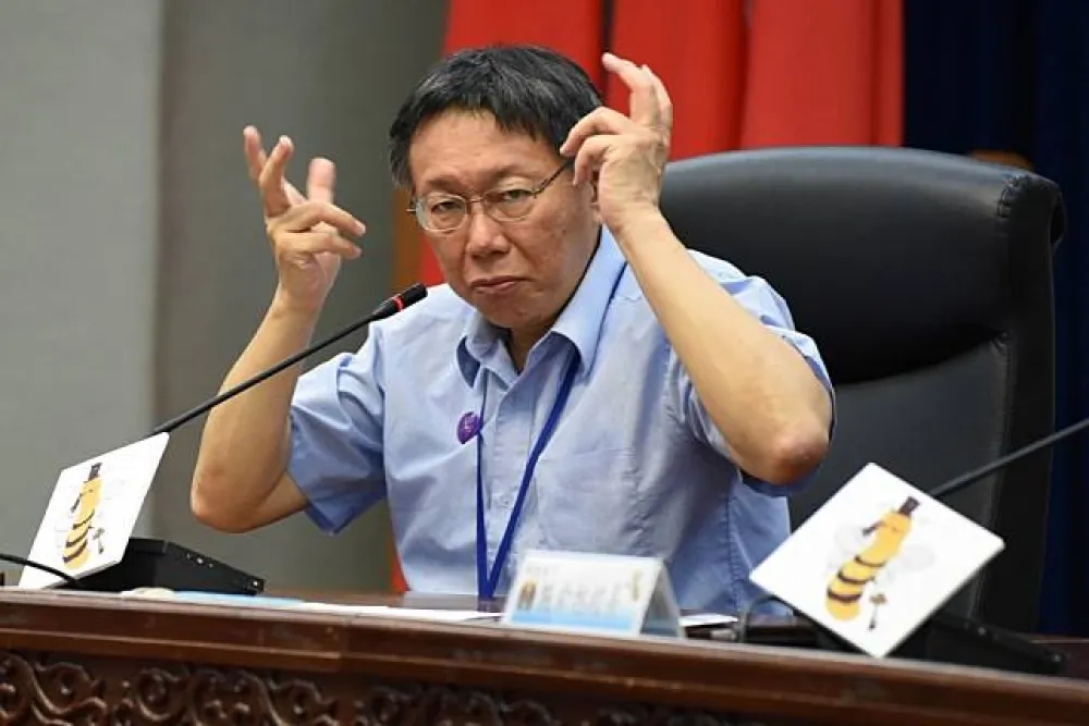【世大運倒數】柯P嘆：民眾習慣看免錢　鼓勵扶輪社動員購票