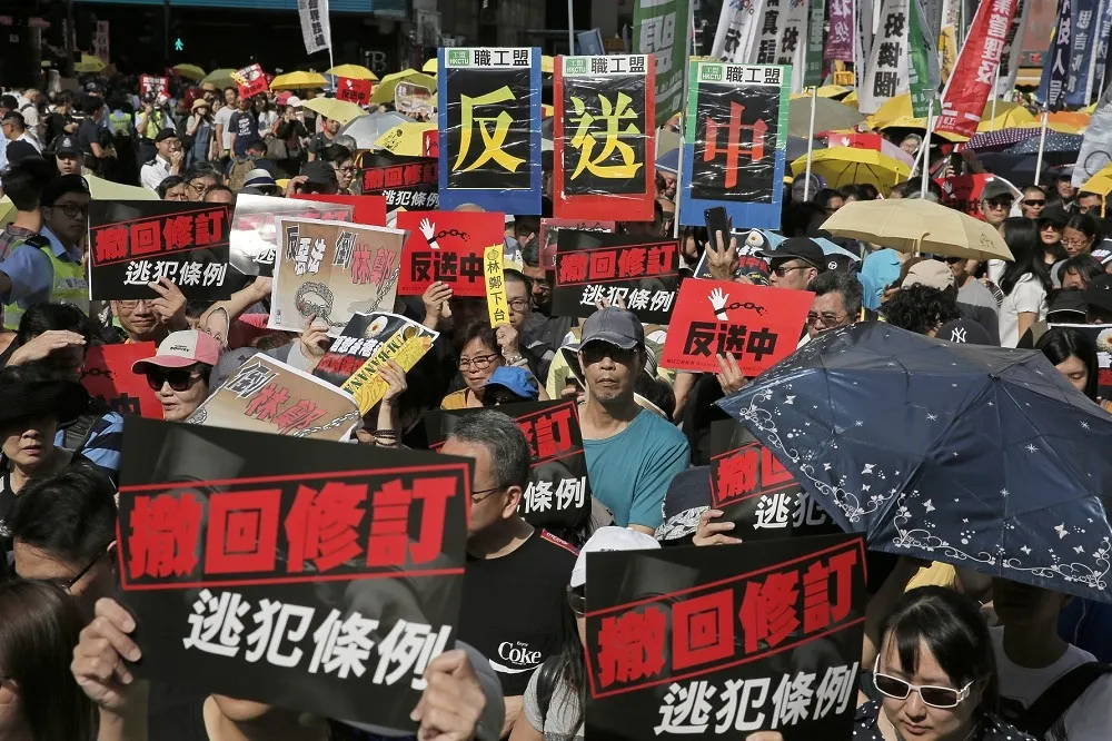 《逃犯條例》或成香港特首林鄭的滑鐵盧