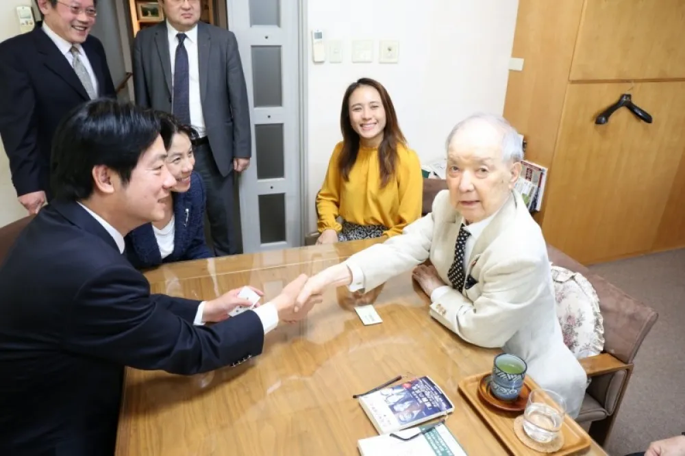 增進台日關係　賴清德拜會老中青3名日本前首相　
