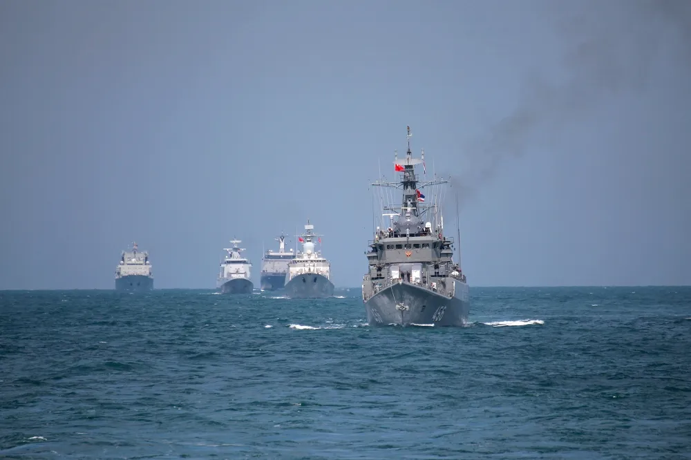 4月底12國15艘艦艇航行台灣附近海域　美日韓派最精銳軍艦參與東協海上操演