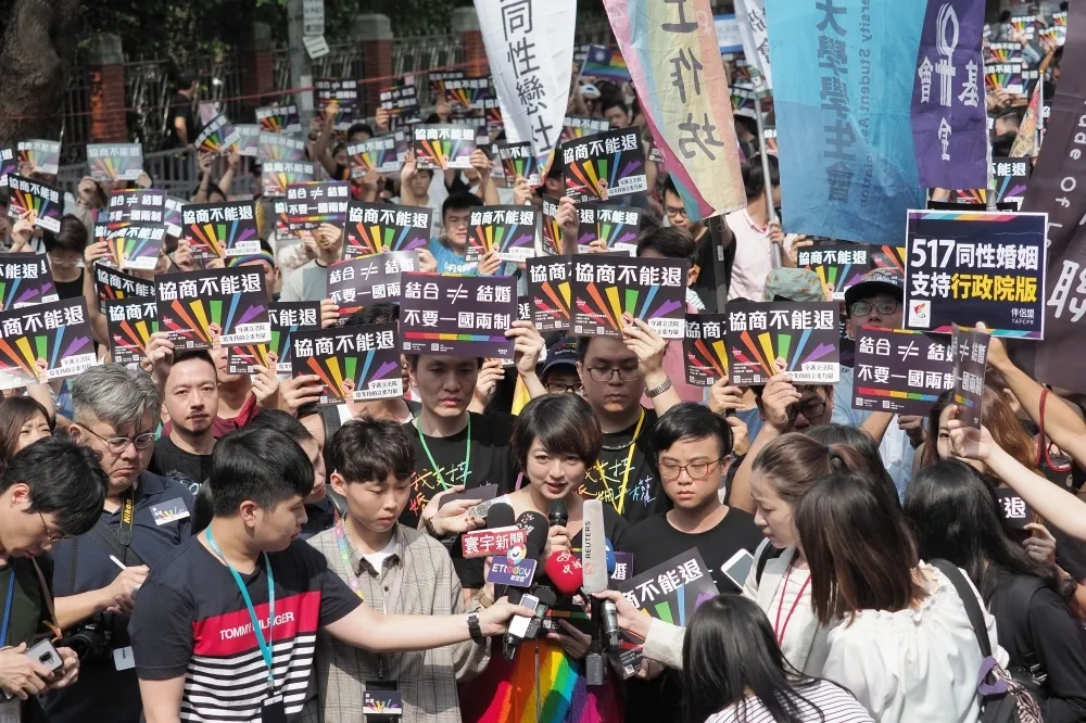 【同婚協商無共識】同運團體不滿3藍委狂跳針　力捍合憲政院版