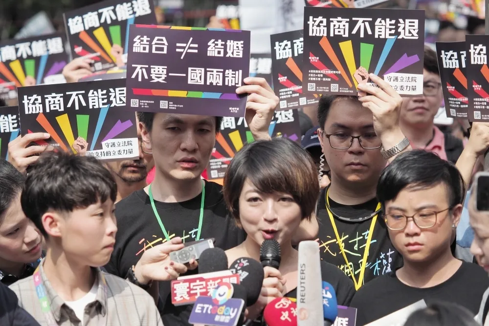 【同婚專法517表決】民進黨團喊「共進退」　20立委仍是未知票