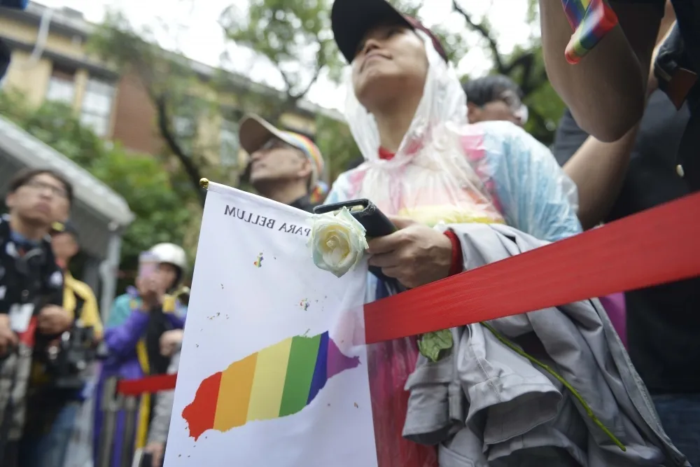 中國官媒沾光台灣同婚合法　吳釗燮嗆：洗腦機器爛爆了