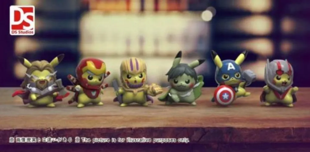 「I'm iron PIKACHU!」《復仇者x皮卡丘》推限量超萌公仔❤