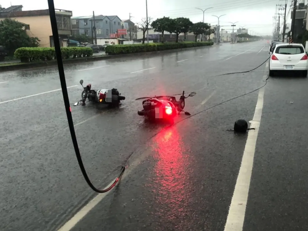 【26歲生日成忌日】台中豪雨傳災情　騎士遭高壓電擊不治