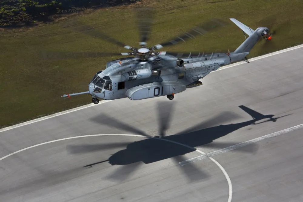 美海軍投入11億美元　採購12架新型CH-53K「種馬王」直升機