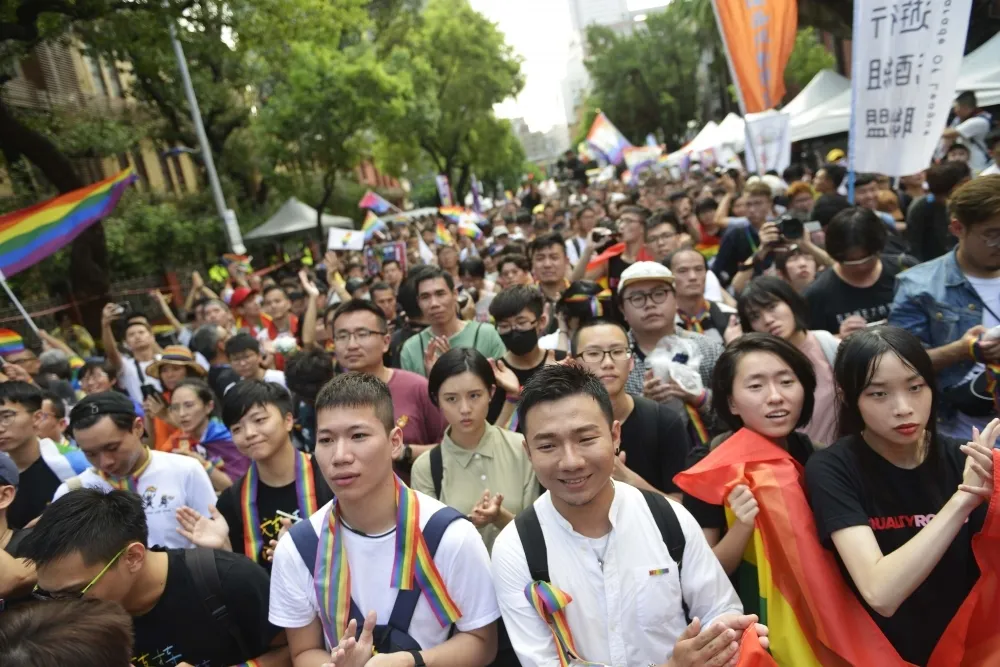 【總統府公告同婚專法】法駐聯合國代表團　祝賀台灣LGBTI伴侶合法結婚　