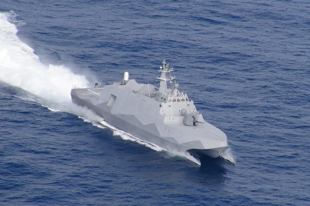 為了有利匿蹤　海軍調整沱江艦構型讓排煙口隱藏在艦體內側