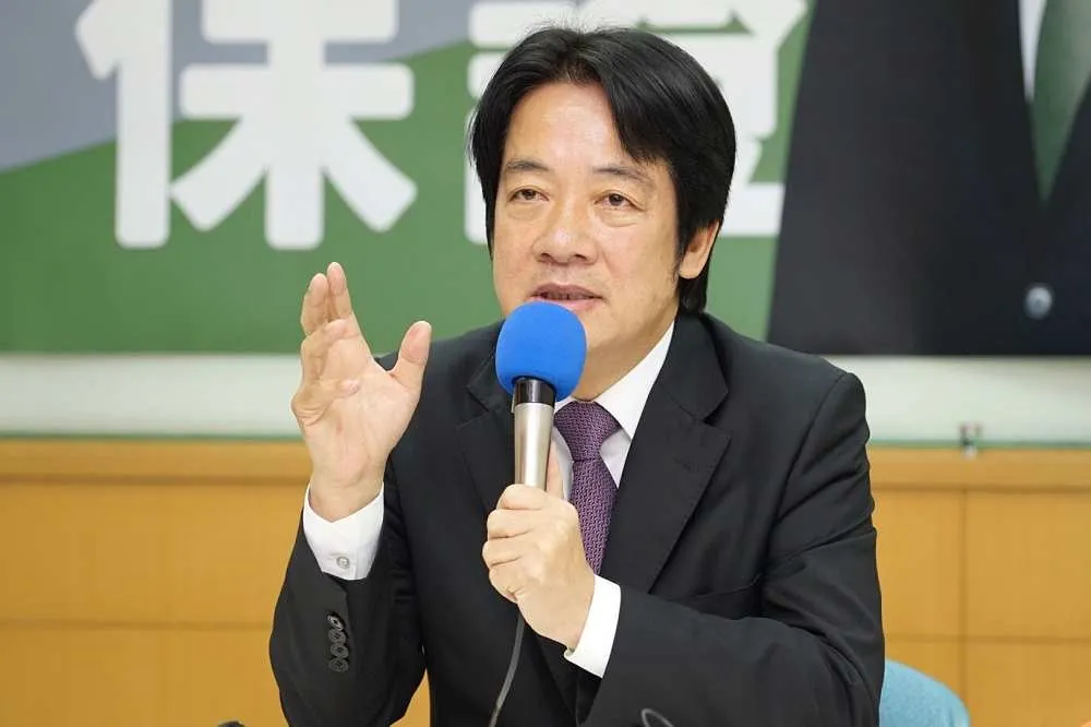 賴清德記者會提「台灣保證」　場外遭抗議南鐵土地徵收浮濫