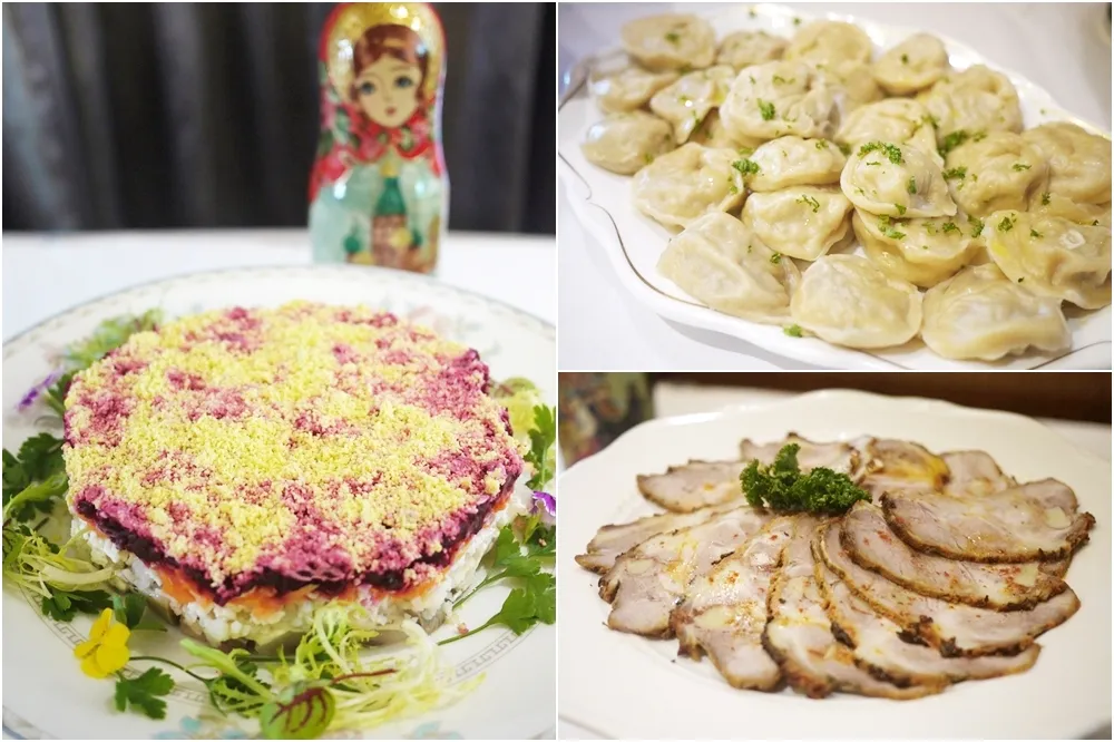 俄式食尚美學在台北福華展開！酸奶燉牛肉、俄羅斯餃子道地呈現