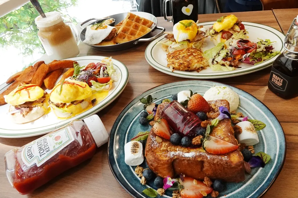 【有片】「樂子 the Diner」 結合台味！客家鹹豬肉、宜蘭豪野鴨胸入菜美式早午餐