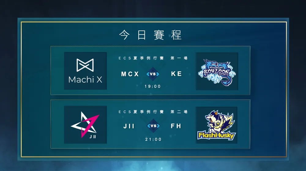 【ECS夏季聯賽】雙D組合哥哥打弟弟　經驗操作大比拼