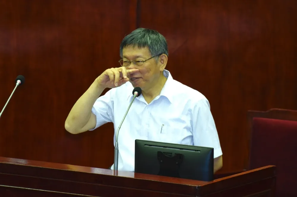 選總統誰當備胎市長？　柯文哲：有在想，但團隊中沒人選得上