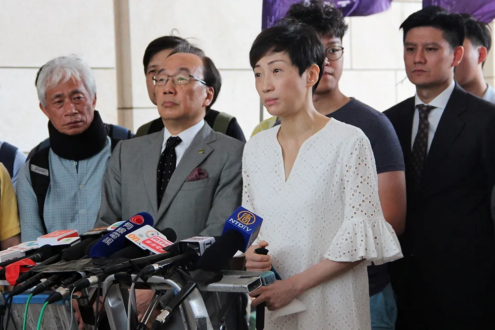 【佔中案最後一人宣判】考量陳淑莊治療腦瘤　港法官判監8個月緩刑2年