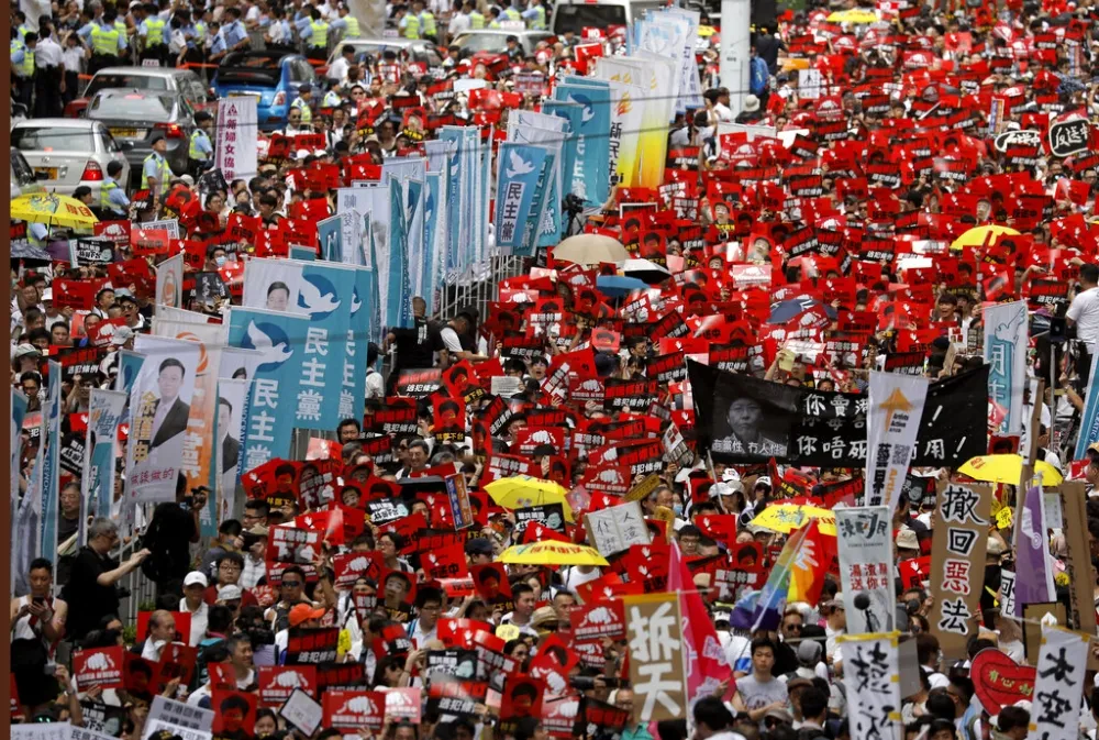 堅守人權保障防線　民進黨團：願與香港堅持民主的力量站在一起