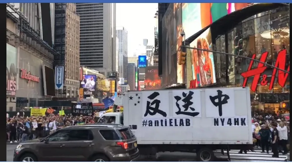 李濠仲專欄：中共製造的不安也是紐約一景