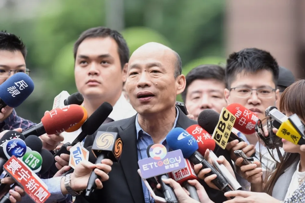 稱中華民國「地區」挨轟矮化台灣　韓國瑜澄清：就只是口誤