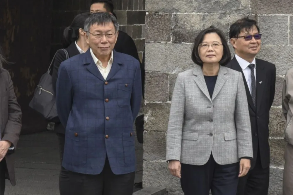 蔡英文初選勝出他喊「加油」　柯文哲選不選2020仍避表態