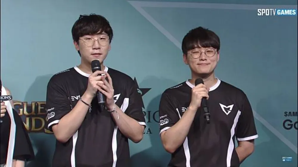 【英雄聯盟】LCK賽後MVP選手訪問：SSG Ruler、CoreJJ