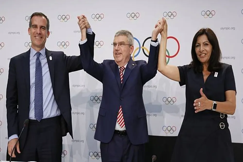 【申奧門檻高】2024及2028夏奧主辦權　IOC考慮讓巴黎、洛杉磯通通有獎