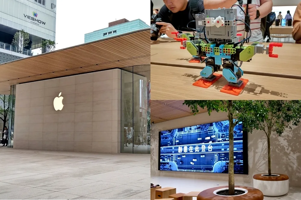 【有片】第 2 間 Apple 直營店於信義 A13　線上導覽店內經典 Apple 美學