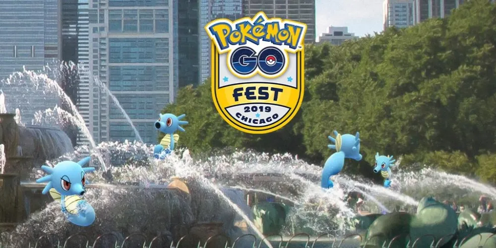 慶祝2019 Pokemon GO Fest　《Pokémon GO》有機會抓到色違墨海馬