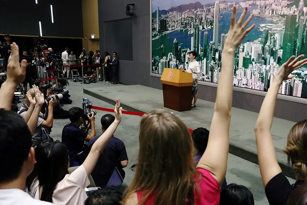 林鄭暫緩送中修法牽拖台灣　指雙方將無法進行刑事合作