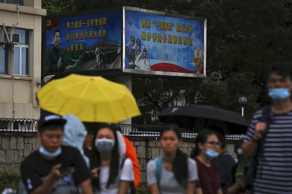 北京傳真：林鄭壞在要把香港丟棄給沒有自由與法治的大陸