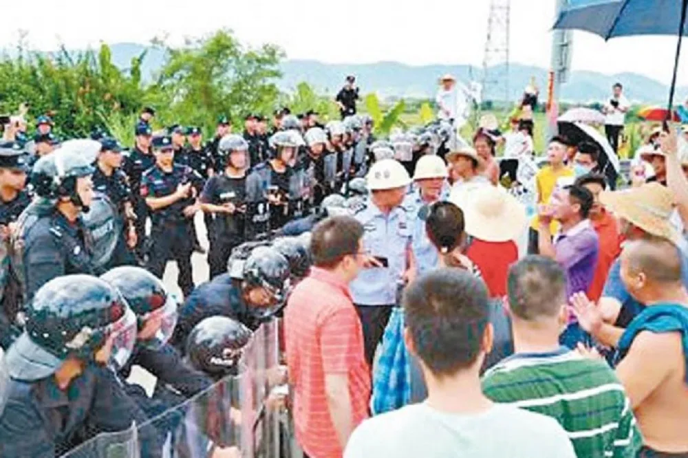 防香港反送中「傳染」　中國廣東省南方封路戒備