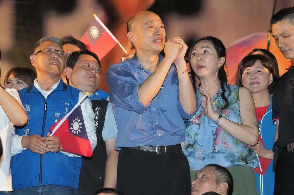【民調輸蔡】郭酸：游盈隆做完就離開了　韓：這家傾綠不評論
