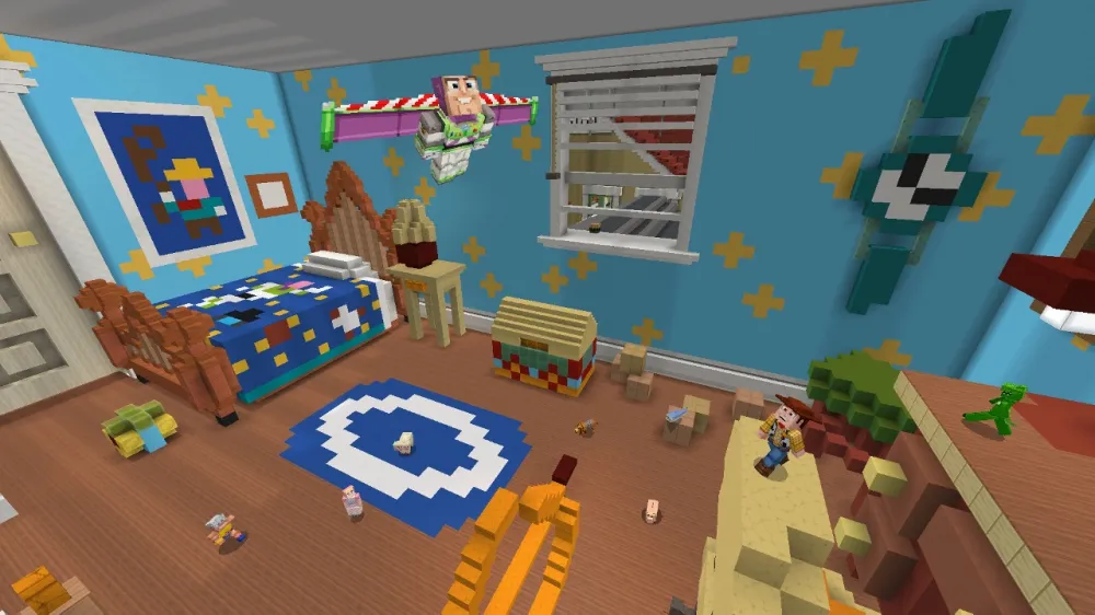 飛向宇宙浩瀚無垠！　《Minecraft》推出玩具總動員DLC組合包