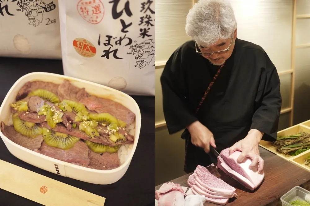 米其林推薦「銀山亭」主廚 6/27-29 客座樂軒　500元就能吃到A5大分和牛燒肉便當