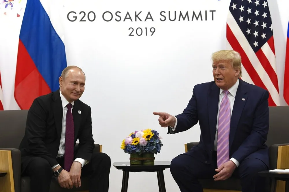 【G20大阪峰會】美俄元首會晤　川普開普京玩笑「可別干預美大選」