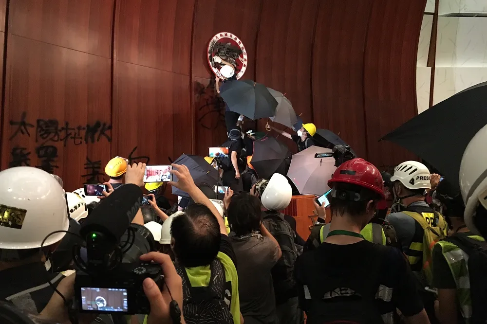 香港「反送中」行動再升級　吳釗燮批：一國兩制就是謊言