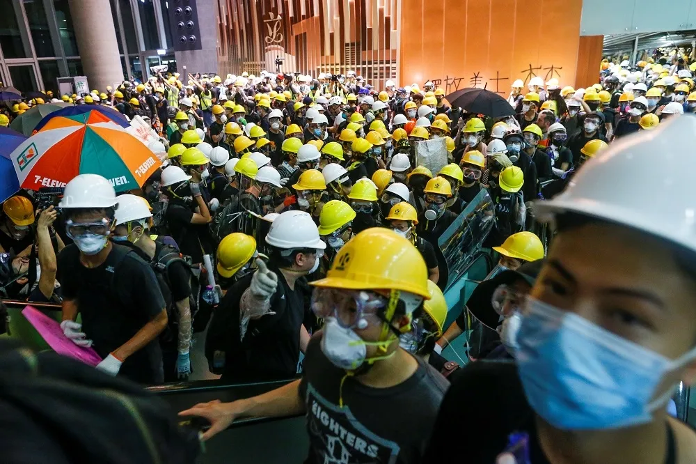【香港反送中】「這是一個吃孩子的政權」　示威學子想複製台灣太陽花