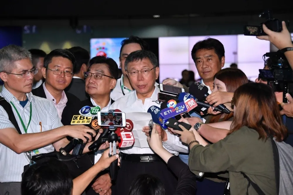 【反送中登陸】柯文哲赴上海參加雙城論壇　行前聲明罕見「照稿念」