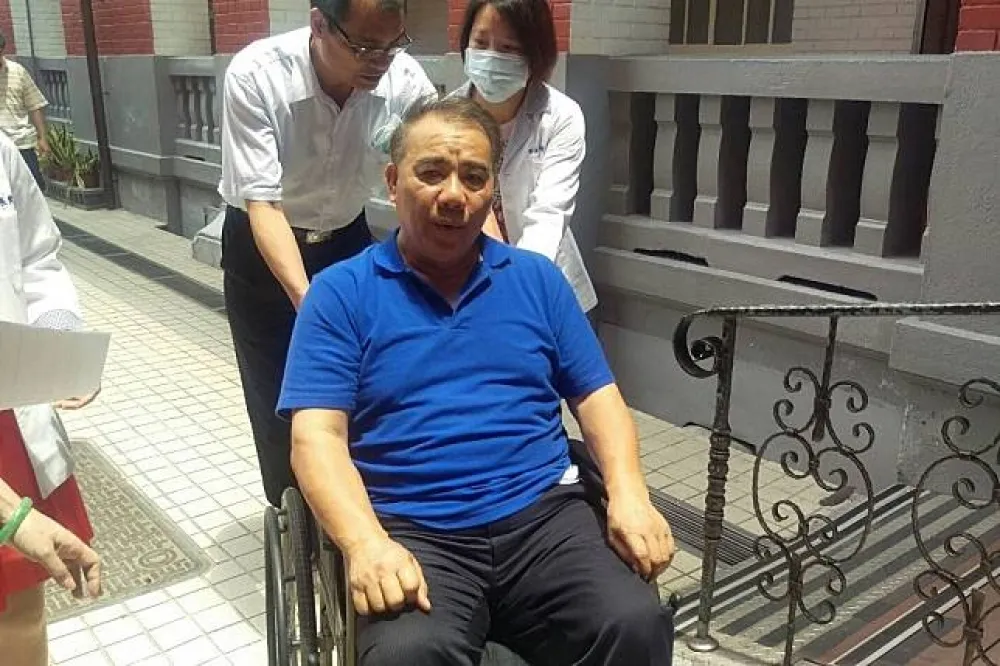 【前瞻開幹】廖國棟被壓身體不適　送台大醫院觀察
