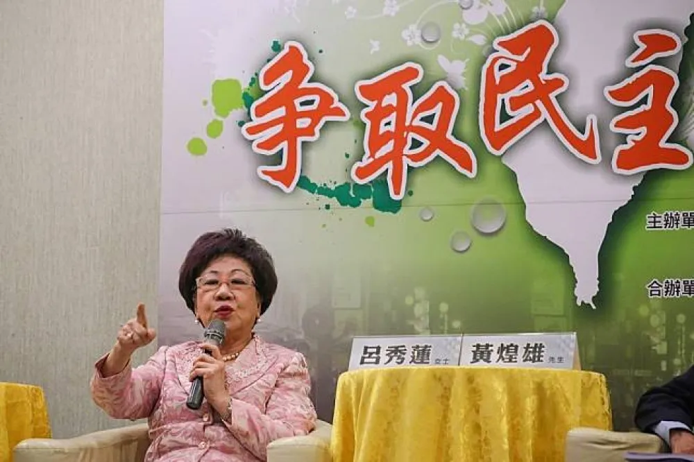 川普民調比蔡英文高「很難堪」　呂秀蓮：總統要反省改善