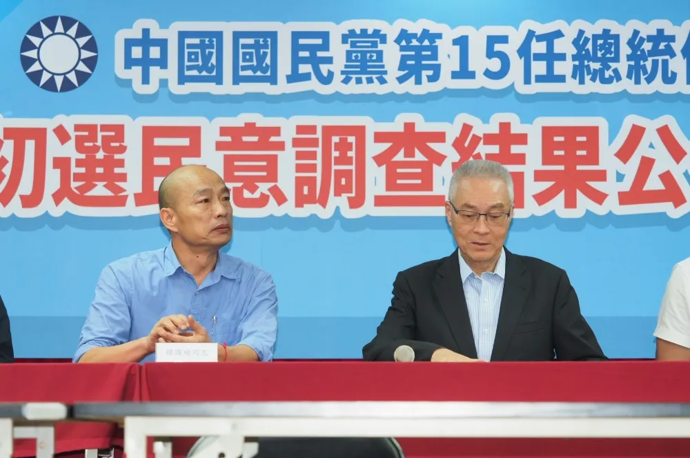 【快訊】國民黨初選韓國瑜大勝郭台銘17%　韓44.8%、郭27.7%、朱18%