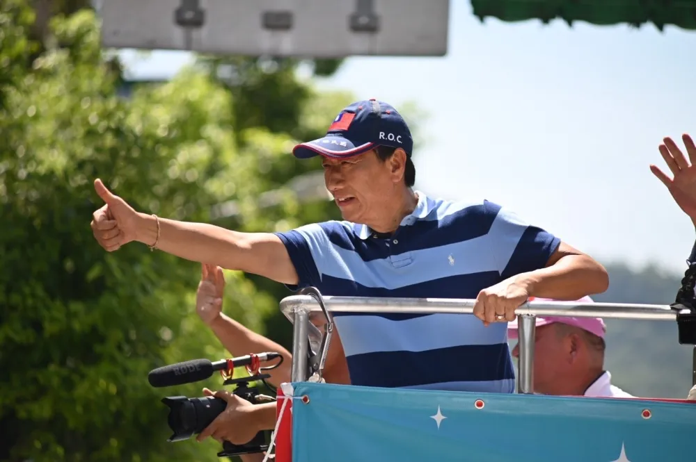 【未提脫黨】郭台銘祝福韓國瑜勝選　為中華民國奉獻決心永不放棄