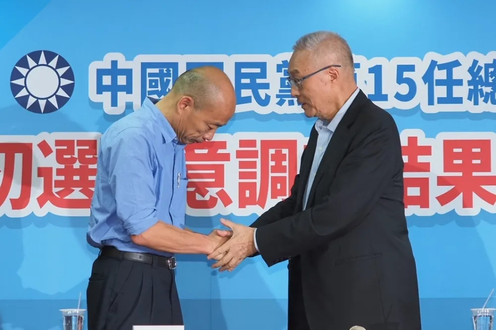 【韓初選勝出】吳敦義送上祝福　重申民調「這次最公開透明」