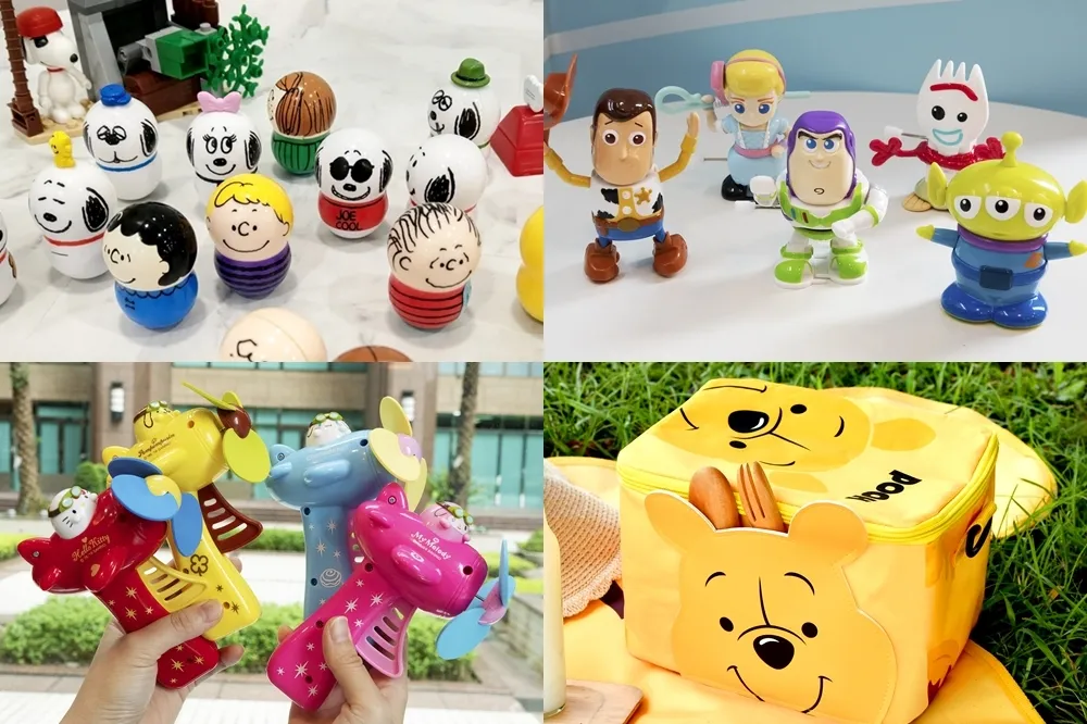 上班族桌上不可缺的療癒小物！Hello Kitty、玩具總動員、史努比、維尼全部都在 7-11 登陸