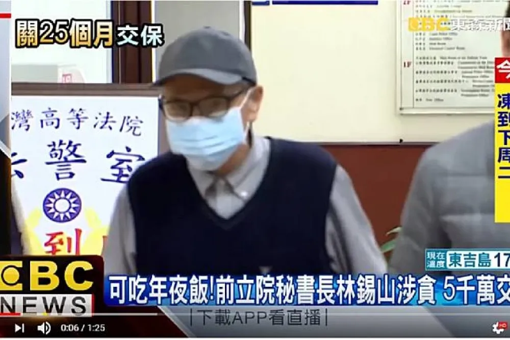 涉貪判重判36年　王金平重臣林錫山上午發監執行