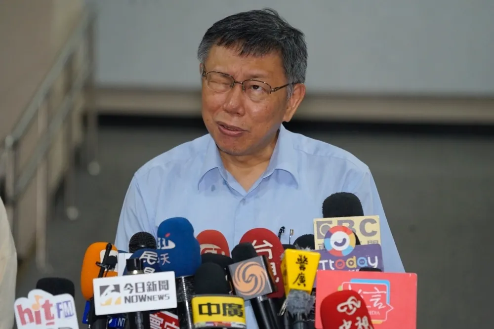 【砲火猛烈】轟台灣只有「草包跟菜包」可選　柯文哲：真糟糕