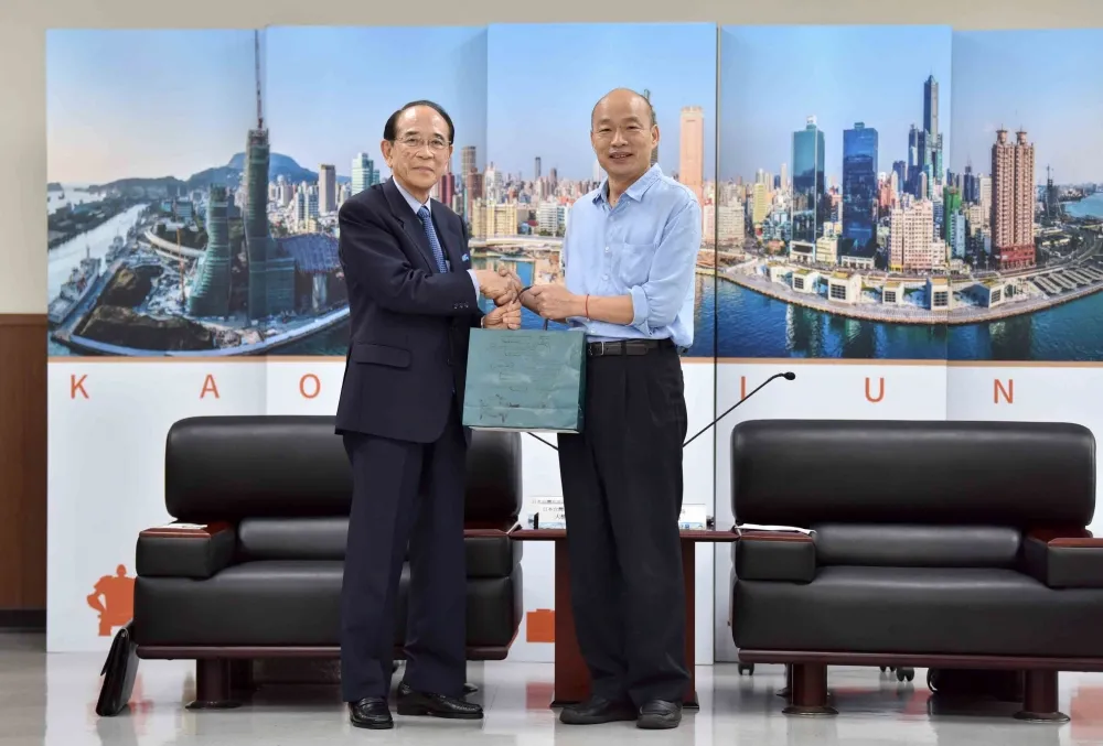 韓國瑜接見日本交流協會會長　秋天將應邀赴日訪問