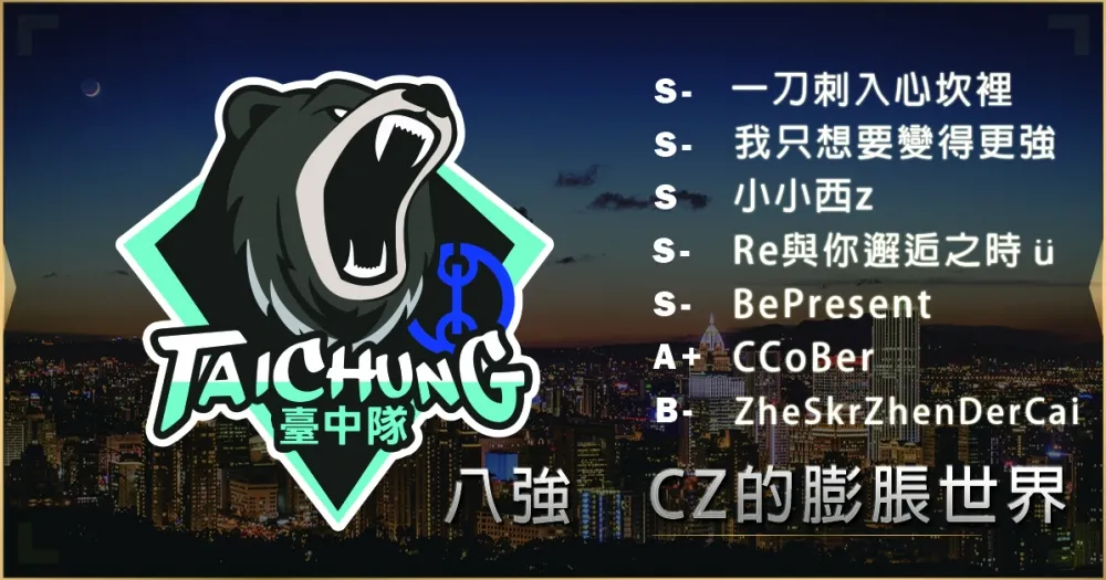 【2019六都電競】八強隊伍介紹：一言不合就膨脹 ─ CZ的膨脹世界